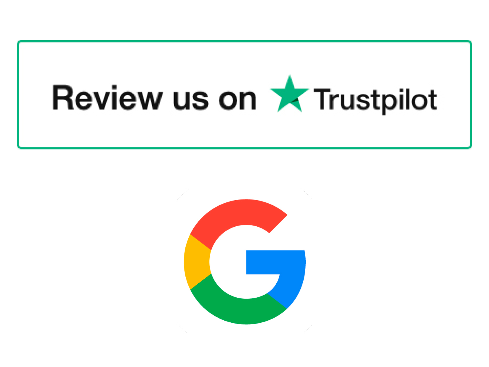 Highly rated on Google and Trustpilot