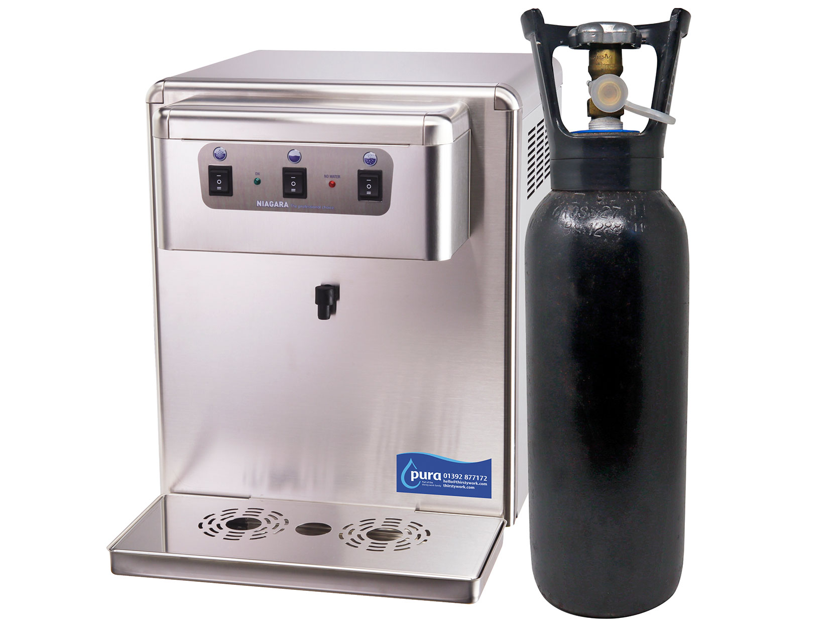 Large Gas Cylinders for Sparkling Water