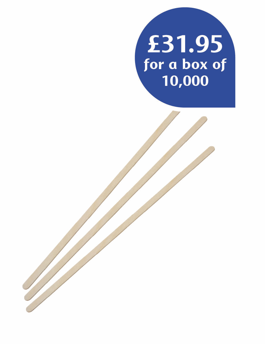 Hot Drink Stirrer (Wooden)