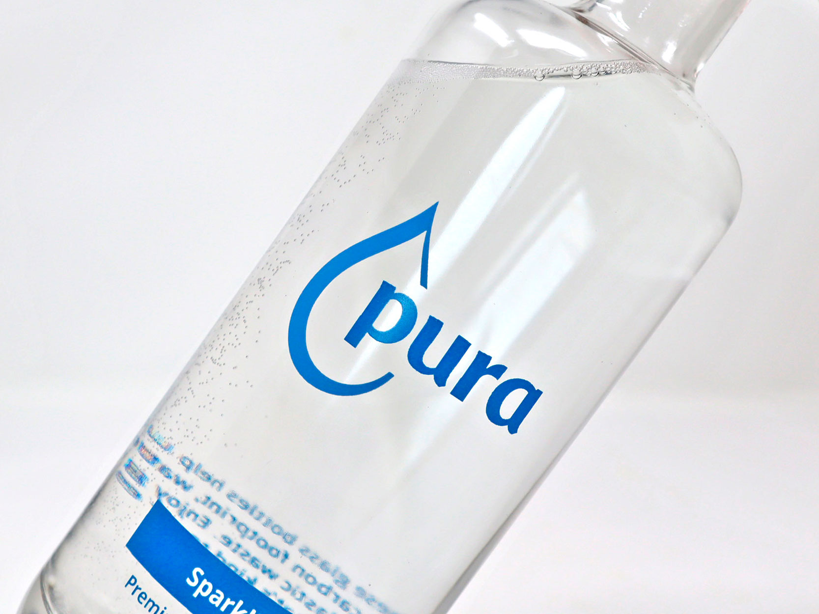 Pura Hospitality Glass Water Bottles