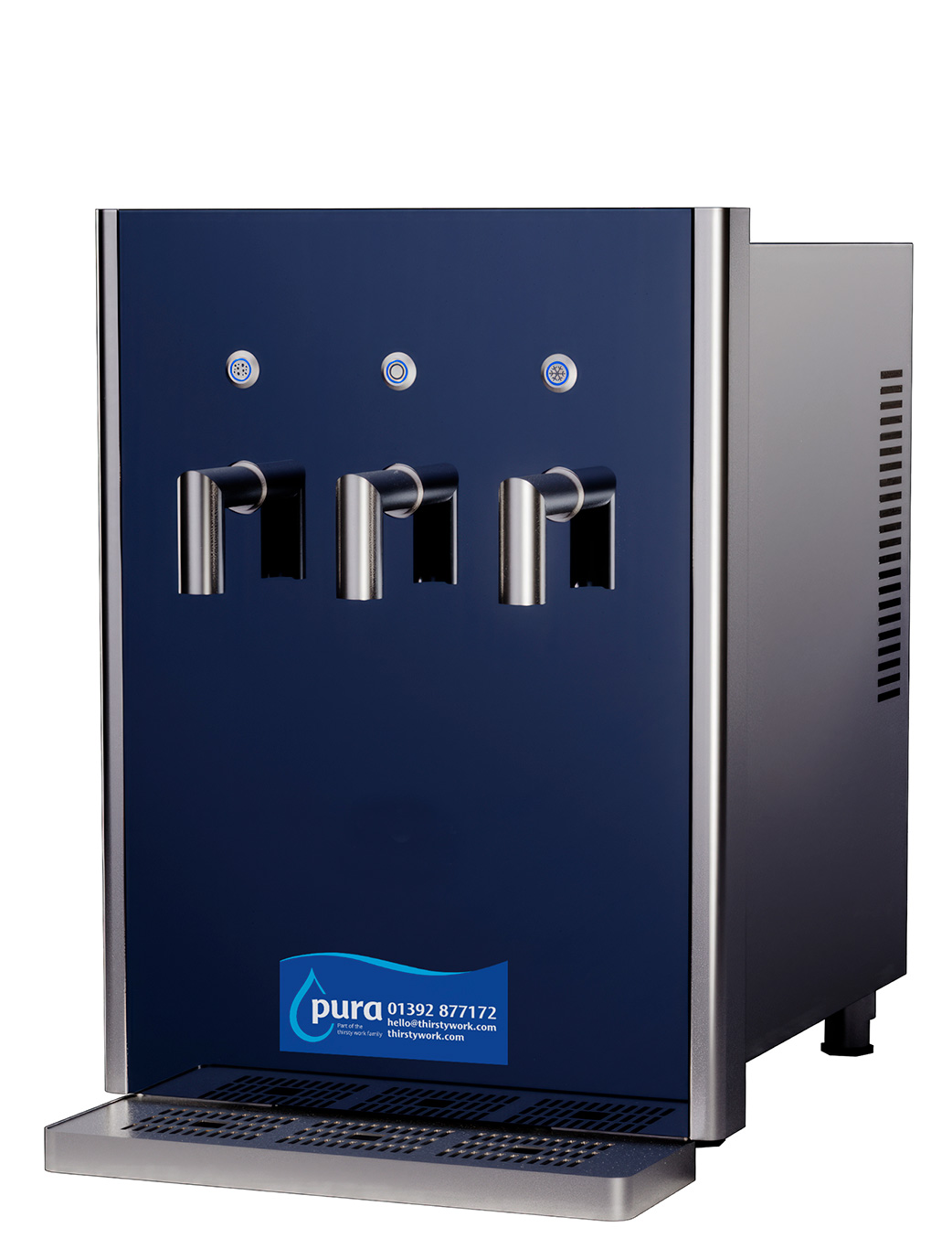 BluPura Glass Water Bottling System