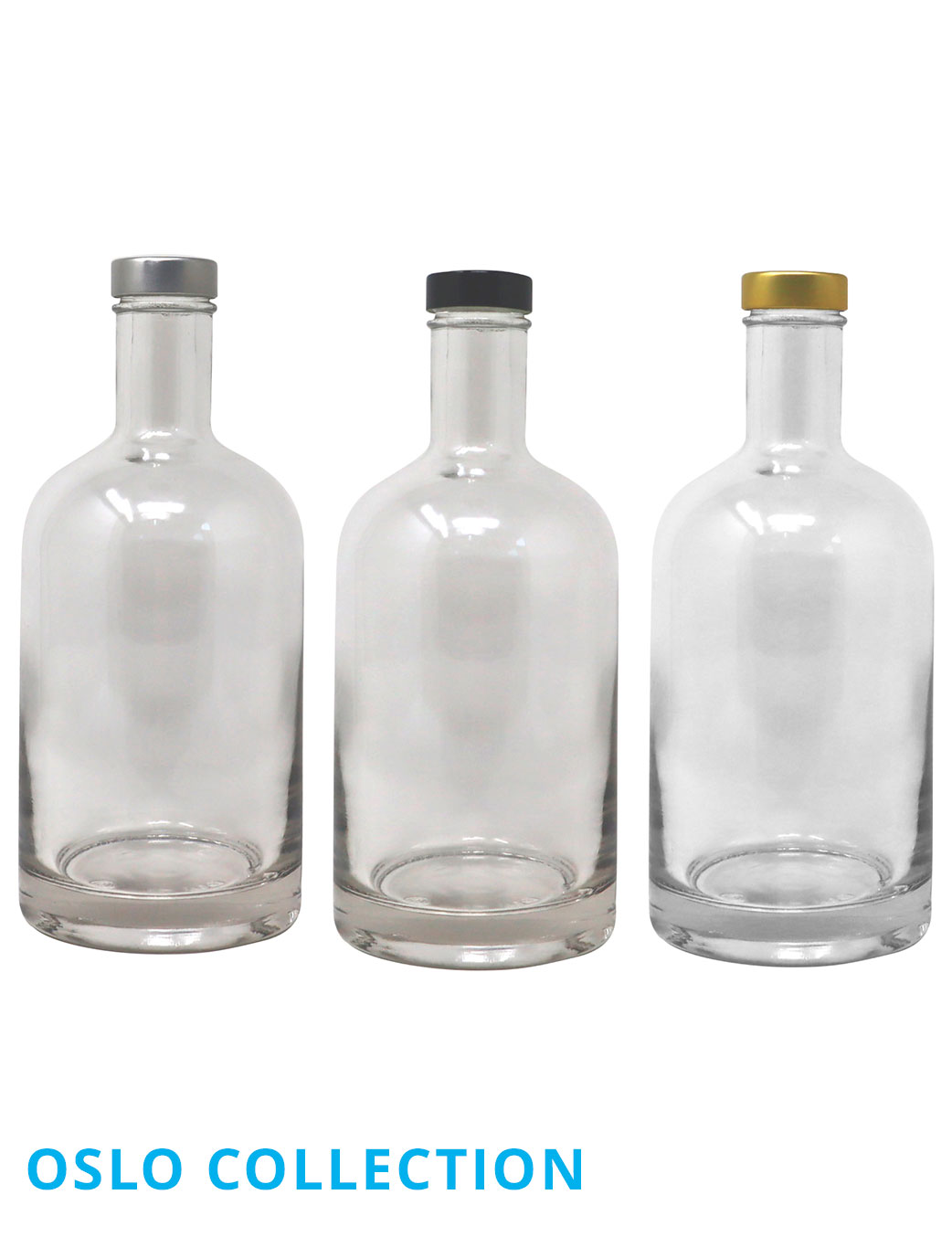 Oslo Personalised Refillable Glass Bottles